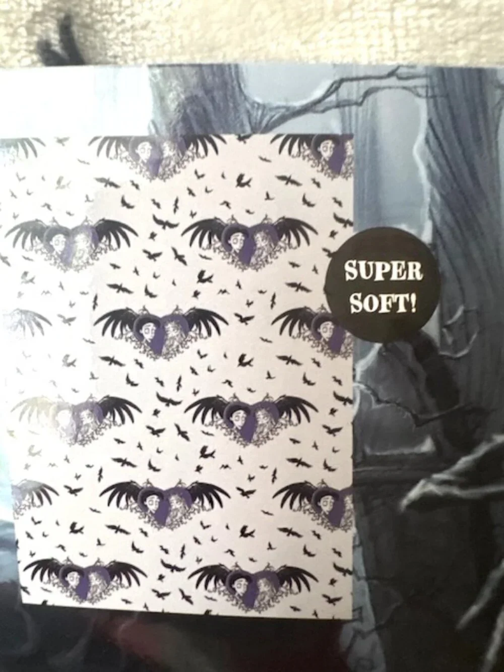 Tim Burton's Corpse Bride Soft Plush Throw Blanket